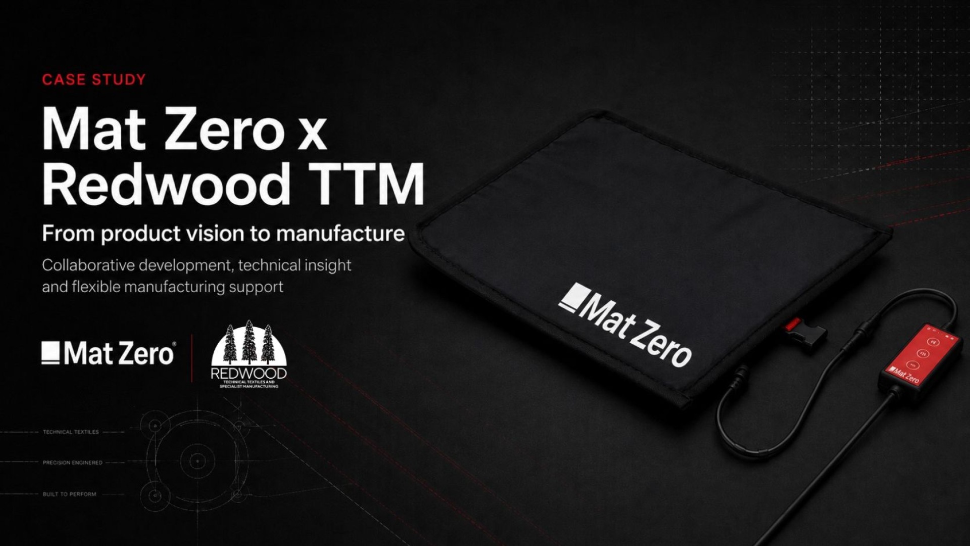 Mat Zero x Redwood TTM: From Product Vision to Manufacture